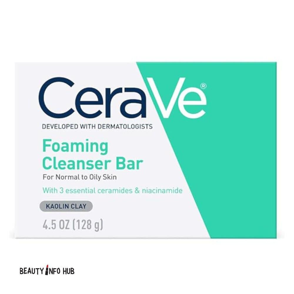 CERAVE NORMAL TO OILY FOAMING CLEANSER BAR 4.5OZ 125G