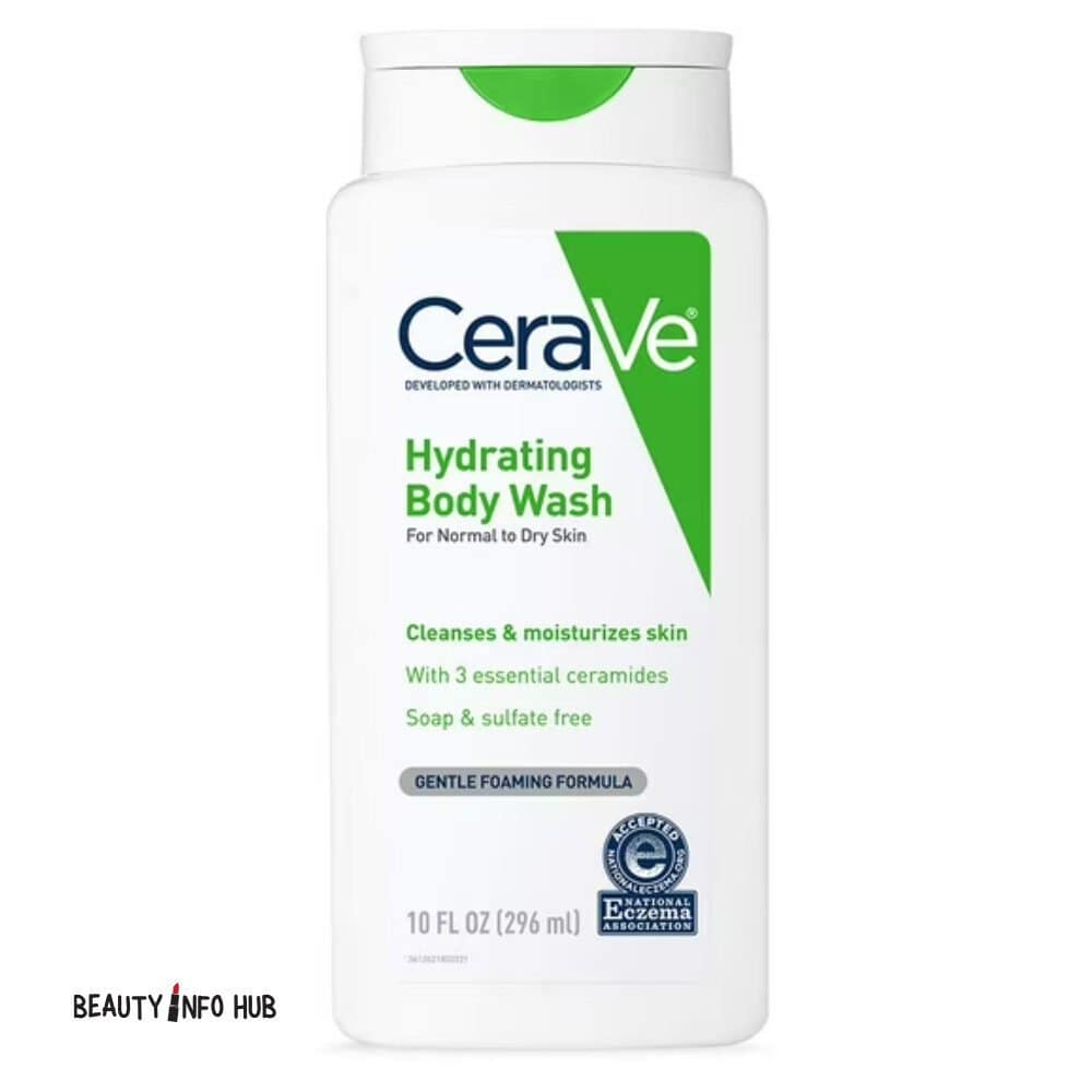 CeraVe Hydrating Body Wash for Normal to Dry Skin 296ml (10oz)