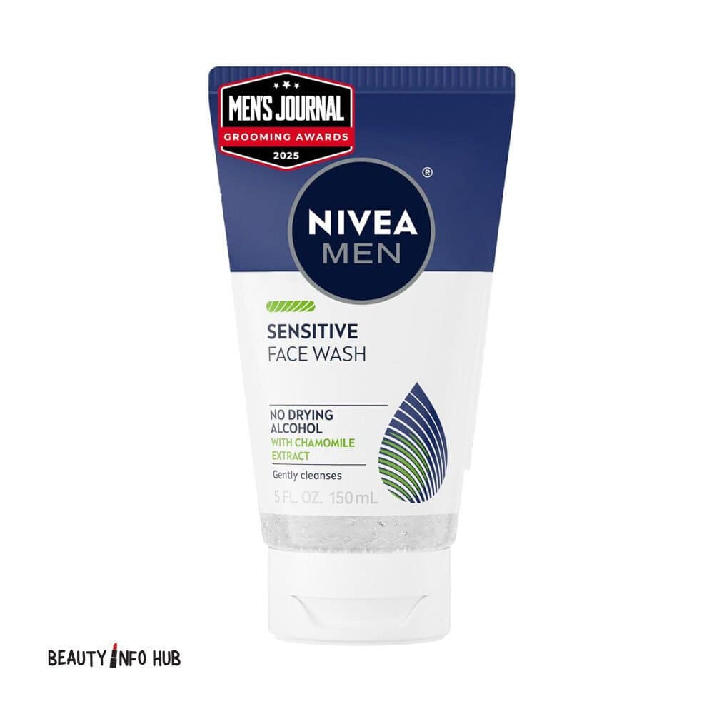 4005900349378 Nivea Men Sensitive Face Wash with Vitamin E and Chamomile Extract 400ml