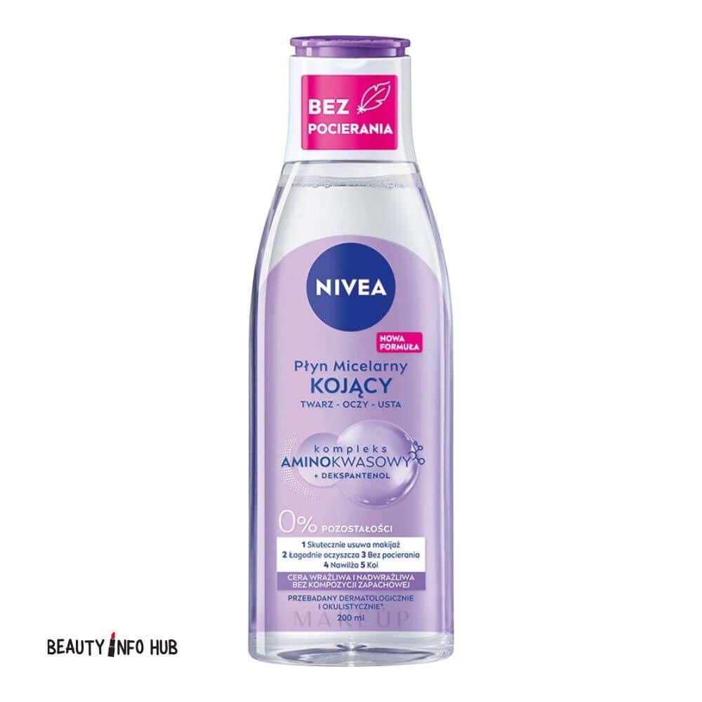 4005900485045 Discover Nivea Micellar Water 3 in 1 for Sensitive Skin Cleanser 200ml, how to use, why it is used, ingredients, instructions and recommendation.