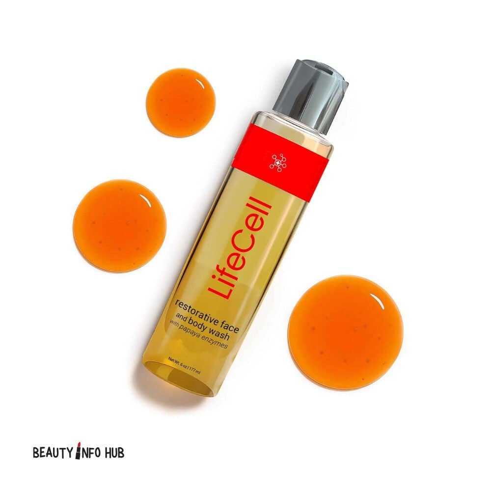 Discover LifeCell Papaya Restorative Anti-Aging Face and Body Wash 177ml, how to use, why it is used, ingredients, instructions and recommendation.