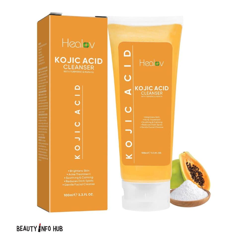 Kojic Acid & Papaya Soap for Hyperpigmentation – Skin Brightening Face & Body Bar 140g