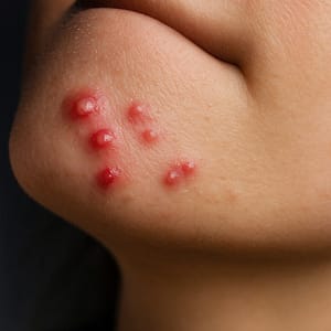 Why pustules spread? A Quick Read