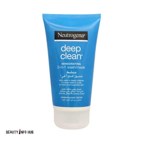 Neutrogena - Deep Clean Invigorating Wash & Mask 2in1 150ml NEUTROGENA DEEP CLEAN INVIGORATING WASH & MASK 2in1 150ML 3574660372625