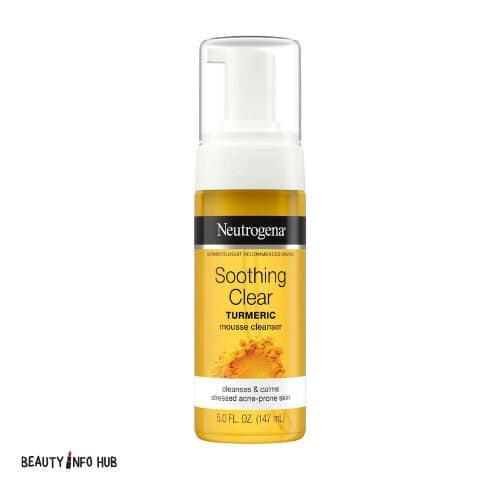 Turmeric Cleanser NEUTROGENA Clear & Soothe Mousse Cleanser With Turmeric Oil-Free 150ML