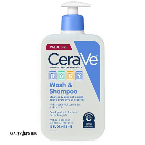 CERAVE BABY WASH & SHAMPOO 16OZ 473ML CeraVe Baby Wash & Shampoo 473ml (16oz)