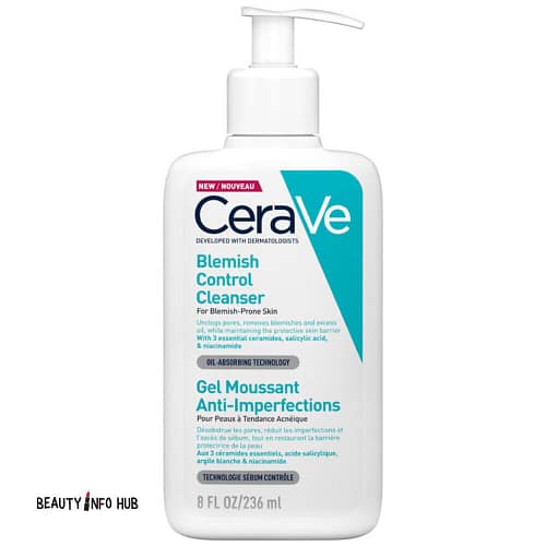 CERAVE BLEMISH CONTROL CLEANSER 236ML CeraVe Blemish Control Cleanser 236ml (8oz)