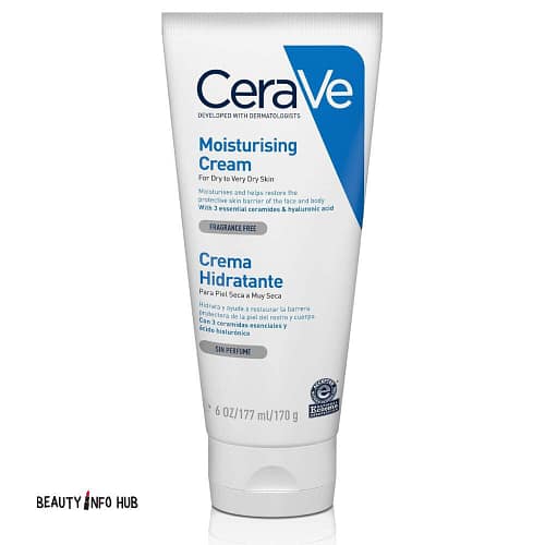 CERAVE DRY TO VERY DRY SKIN MOISTURISING CREAM 177ML CeraVe Moisturising Cream for Dry to Very Dry Skin 177ml (6oz)