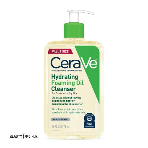 CERAVE HYDRATING FOAMING OIL CLEANSER FOR NORMAL TO VERY DRY 473ML CERAVE HYDRATING FOAMING OIL CLEANSER FOR NORMAL TO VERY DRY 473ML