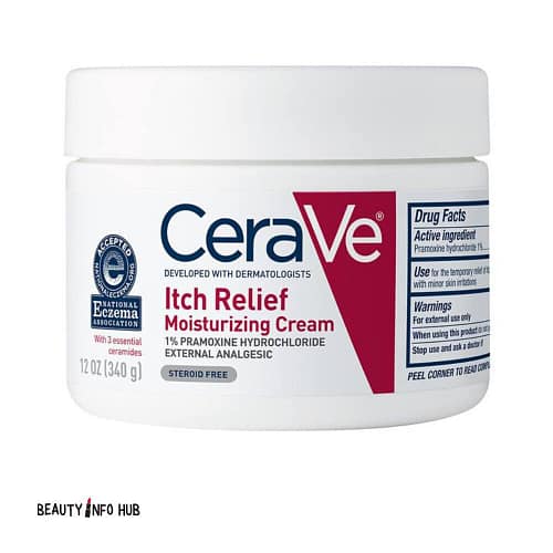 CERAVE ITCH RELIEF MOISTURIZING CREAM 12OZ 340ML CeraVe Itch Relief Moisturizing Cream 340g (12oz)