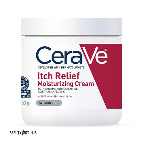 CERAVE ITCH RELIEF MOISTURIZING CREAM 16OZ 453ML CeraVe Itch Relief Moisturizing Cream 453ml (16oz)