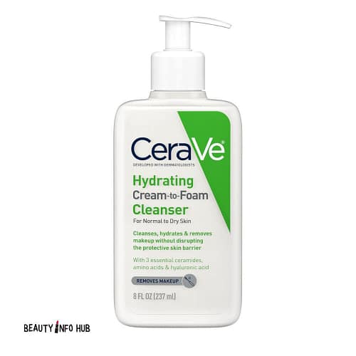 CERAVE NORMAL TO DRY SKIN HYDRATING CREAM CLEANSER 236ML CeraVe Hydrating Cream Cleanser for Normal to Dry Skin 236ml