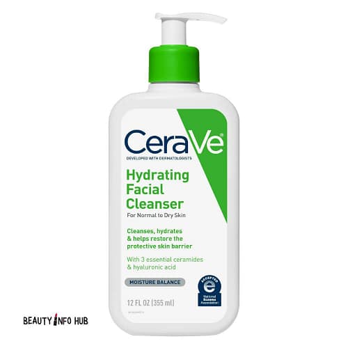 CERAVE NORMAL TO DY HYDRATING FACIAL CLEANSER 12OZ 355ML (1) CERAVE NORMAL TO DY HYDRATING FACIAL CLEANSER 12OZ 355ML