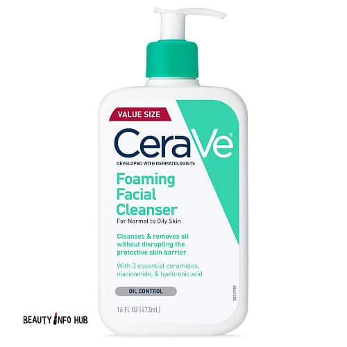 CERAVE NORMAL TO OILY SKIN FOAMING CLEANSER 473ML CERAVE NORMAL TO OILY SKIN FOAMING CLEANSER 473ML