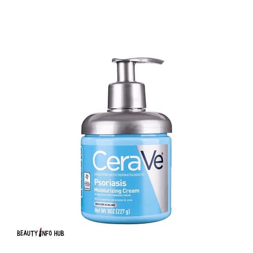 CERAVE PSORIASIS MOISTURIZING CREAM 8OZ 227ML 3606000537545 CeraVe Psoriasis Moisturizing Cream 227g for dry, itchy skin. With salicylic acid and ceramides, it hydrates and relieves psoriasis. CeraVe Psoriasis Moisturizing Cream 227g (8oz)