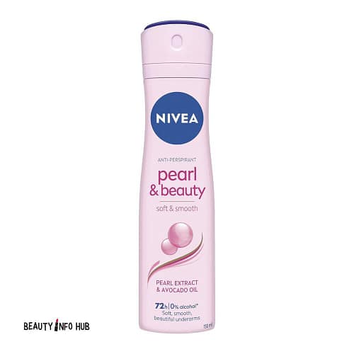 NIVEA (F) PEARL & BEAUTY BODY SPRAY 150ML 4005900087843 Discover Nivea (F) Pearl & Beauty Body Spray 150ml, how to use, why it is used, ingredients, instructions and recommendation.