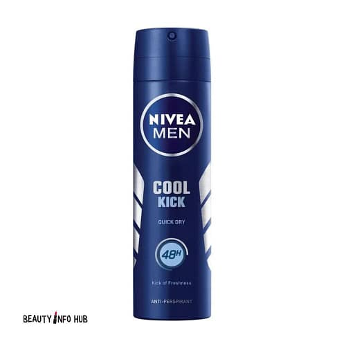 NIVEA (M) INVISIBLE BLACK & WHITE 150ML 4005808828838 Discover Nivea Men Cool Kick Spray 150ml, how to use, why it is used, ingredients, instructions and recommendation.