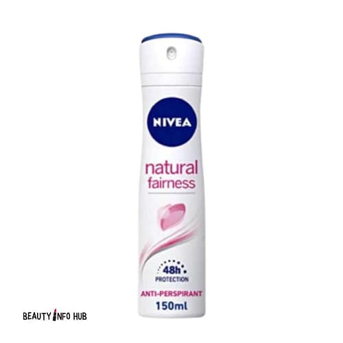 NIVEA NATURAL FAIRNESS BODY 150ML 4005900087881 Discover Nivea Natural Fairness Body Spray 150ml, how to use, why it is used, ingredients, instructions and recommendation.