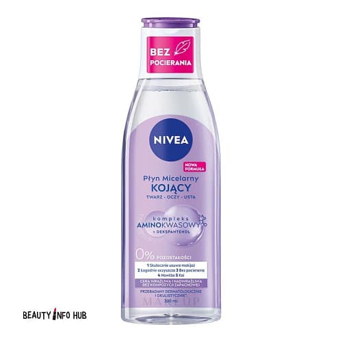 Nivea Micellar Water 3 in 1 for Sensitive Skin Cleanser 200ml 4005900485045 Discover Nivea Micellar Water 3 in 1 for Sensitive Skin Cleanser 200ml, how to use, why it is used, ingredients, instructions and recommendation.