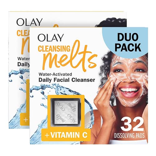 Olay Cleansing Melts + Vitamin C 64ct (2 Pack x 32ct) Olay Cleansing Melts + Vitamin C 64ct (2 Pack x 32ct)